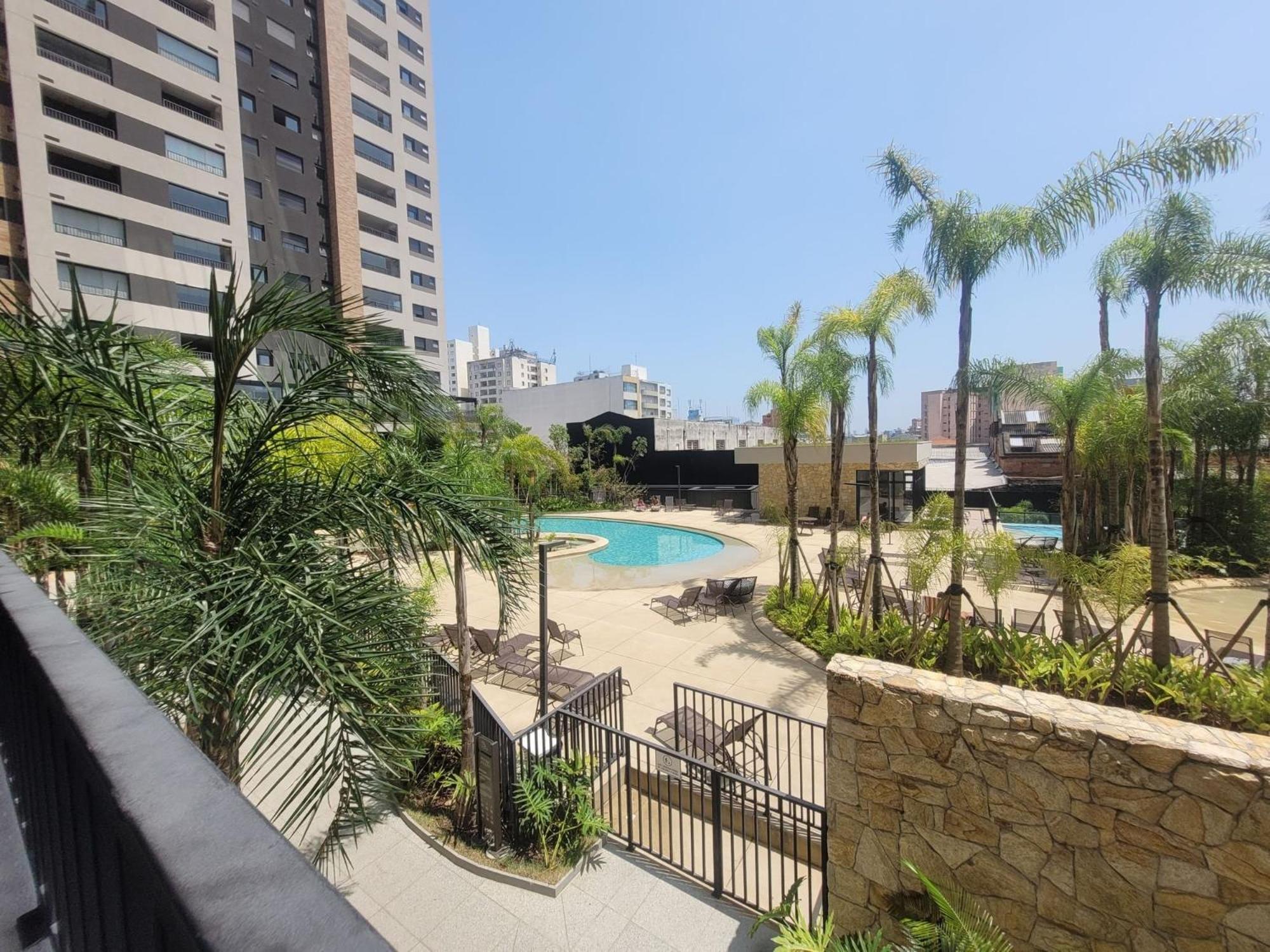 Apto Resort Bras Piscina, Ar-Condicionado เซาเปาโล ภายนอก รูปภาพ
